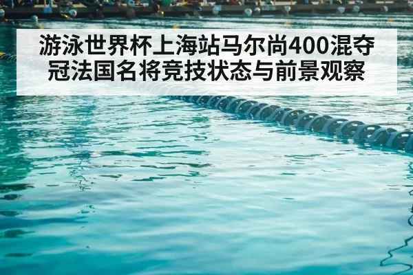游泳世界杯上海站马尔尚400混夺冠法国名将竞技状态与前景观察
